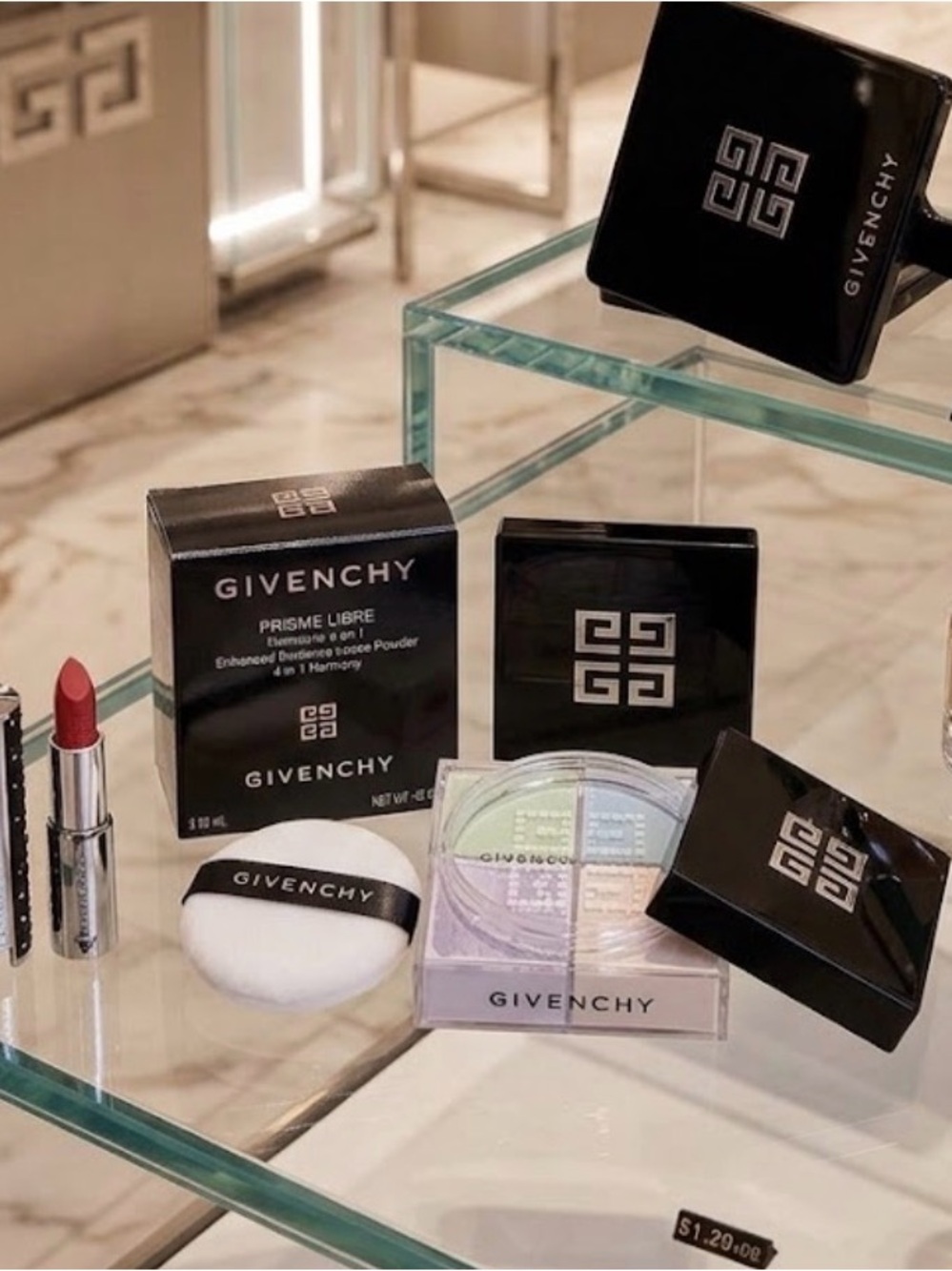 Givenchy Prisme Libre Loose Powder # 1 Mousseline Pastel  Full Size NEW 1 pc